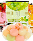 Japanese Fruit Flavor Mochi Food 193 oz3 Pack Strawberry Mango  Grape Dango Rice Cake Daifuku Candy Bits Nuggets Snack Asian Delicious Unburdened Dessert for Kids through Adult 634ozpk540g Mixed Fruits