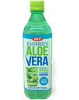 OKF Aloe Vera Drink in 169 Ounce Bottles Sugar Free 12 Pack