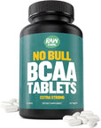 Raw Barrel BCAA Tablets - 120 Extra Strong 1000mg Pills