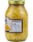 Amish Wedding Foods Sauerkraut TWO 32 oz Quart Jars