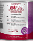 Big Train Spiced Chai Tea Latte Beverage Mix 19 Pound Pack of 1