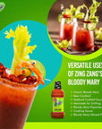 Zing Zang Bloody Mary Mix 175L  Pack of 3 Zesty and Spicy Premium Blend for Cocktails Ideal for Parties Events and Bar Ready to Use Bundled with Parkway Distributors Four Way Measuring Spoon