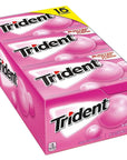 Trident Bubble Gum Sugar Free Gum 3014 Piece Packs Total 420 Sticks