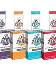 Gatorade G Zero Powder  Individual Packets Variety Pack Assorted Flavors  40 Packets