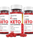 Justified Laboratories (3 Pack) Lifetime Keto ACV Boost Gummies - 1000MG