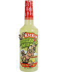 KICKIN  Margarita Mix with Habanero Pepper  26oz  Perfect Spicy Margarita Mix  Just Add Your Favorite Tequila Pour in to Your Margarita Glasses and Enjoy