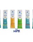 Niro Assortment  Hydration Multiplier  Liquid IV Variety Pack  24 Pack  4 Strawberry 4 Lemon Lime 4 Yuzu Pineapple 4 Golden Cherry 4 Tropical Punch and 4 Tangerine