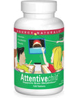 Source Naturals Attentive Child - Healthy Cognitive Nutrients for Active Children - Improved Focus & Attention with DMAE, Magnesium, Zinc & Grape Seed Extract - 120 Tablets