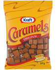 Kraft Original Caramels Chewy Candy 269g95oz Bag Imported from Canada