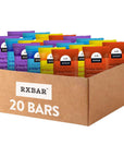 RXBAR A.M. Protein Bars, Variety Pack, Gluten Free Snacks, Breakfast Snacks, 38.8oz Box (20 Bars)