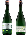 Lussory Organic Sparkling Brut Dealcoholized 00 NonAlcoholic From Spain Low Calories Organic Vegan 750ml 1 Bottle