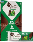 NuGo Slim Chocolate Mint Box 159 OZ Pack of 12