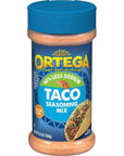 Ortega Seasoning Mix 40% Less Sodium Taco 6.5 Ounce