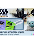 Star Wars Lick  Dip Mandalorian Dipping Sticks with Candy Powder Individually Wrapped Shareable Candies for Birthday Parties 22 Count