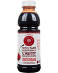 Cherry Bay Orchards Tart Cherry Concentrate  All Natural Juice to Promote Healthy Sleep 16oz Bottle  Gluten Free Natural Antioxidants No Added Sugar or Preservatives