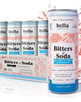 Hella Cocktail Co Bitters  Soda Classic Dry Aromatic  12oz Cans 12 Pack I Aromatic Botanical and Herbal NonAlcoholic Drinks SugarFree ReadytoDrink Mocktails