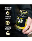 Lean-XT Caffeine Free Fat Burner - Non Stim Weight Loss Supplement, Appetite Suppressant, & Metabolism Booster with Acetyl L-Carnitine, Green Tea Extract, & Forskolin - 60 Natural Diet Pills