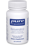 Pure Encapsulations Resveratrol | Supplement to Support Cardiovascular, Cognitive, and Cellular Health* | 120 Capsules