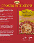 Shahzada One Pot Solutions  Ready to Cook Meal Kit Spicy  Asian Curry Rice QuickCook Authentic Basmati Rice MSGFree GlutenFree GMOFree Vegan  Halal  Delicious Meal for Two  09oz  Ready in 10mins