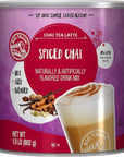 Big Train Spiced Chai Tea Latte Beverage Mix 19 Pound Pack of 1