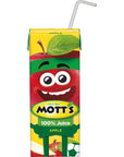 Motts 100 Original Apple Juice 675 Fl Oz Boxes 32 Count 4 Packs Of 8 2 Servings Of Fruit 100 Fruit Juice Glutenfree Caffeinefree Kosher Contains No Artificial Colors Or Sweeteners