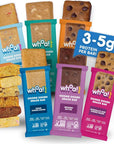 Whoa Dough Edible Cookie Dough Bars Certified NonGMO Kosher and Gluten Free Bars  Healthy Snack Foods  Plant Based Snacks  Real Ingredients  Variety Pack 6 Bars