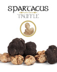 Spartacus CARPACCIO Black Truffles Preserved in Extra Virgin Olive Oil Perfect Gourmet Condiment for Pizza Pasta Salads Potatoes Meat and Eggs Vegan Gift IDEA 40 g