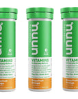 Nuun Vitamins: Grapefruit Orange Daily Hydration Supplement (3 Tubes of 12 Tabs)3