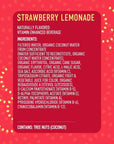 Roar Organic Strawberry Lemonade Complete -  (Pack of 12, 18 Fl oz. per bottle)