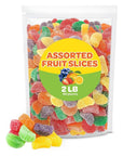 Fruit Slices Assorted Jelly Candy  Bulk 2 Pounds  Unwrapped SugarDusted OldFashioned Sweets