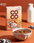 CoCo Wheats 28 Ounce Pack of 4 with By The Cup Cereal Bowl