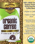 SA Wilsons Organic Enema Coffee Gold Roast Organic Enema Coffee High Caffeine Coffee 44 Higher Caffeine 2Pack Bundle with eShopX Coffee Scoop