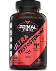 Mens Supplement with Tribulus Terrestris Tongkat Ali Saw Palmetto Horny Goat Weed & Hawthorn Berries. Testosterone Supplement for Men. Energy, Workout, Muscle Strength Support. 120 Capsules