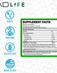 Project AD Fiber+ Vegan Fiber Supplement Powder, Supports Gut Health and Digestive Regularity (Mango, 16.4 oz)