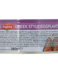 Palirria Aubergine in Tomato Sauce 280 g Pack of 6