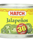 Hatch Chile Company Hatch Nacho Sliced Jalapenos 4Ounce Pack of 12