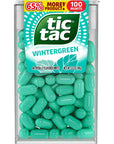 Tic Tac Wintergreen Breath Mints Bulk 12 Pack OnTheGo Refreshment 17 oz Each