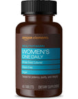 Amazon Elements Women’s One Daily Multivitamin, 59% Whole Food Cultured, Vegan, 65 Tablets, 2 month supply (Packaging may vary)