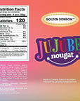 Golden Bonbon Italian Jujube Nougat Candy Soft and Chewy With Fruity Jelly Beans Original Recipe Original 22 Pounds