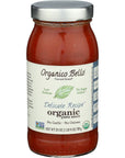 ORGANICO BELLO Organic Delicate Recipe Pasta Sauce 25 OZ