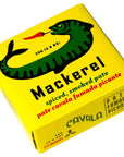 Portuguese Smoked Spiced Mackerel Pate  B Vitamins Omega3  Tinned Seafood by Ati Manel  1 x 75g Cans