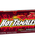 Hot Tamales Candy  Fierce Cinnamon Flavored Original Red Chewy Gummy  Gluten Free  FatFree  Intense Bites Ignite Your Taste Buds with Bold Bursts of Heat  Box Muchai Card 2 Pack Theater Boxes