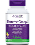 Natrol Omega-3 Extreme,Lemon 60-Count