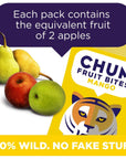 Chum Fruit Bites 100% Real Fruit Snacks | Mango, 72 Pack | Non-GMO, No Added Sugar or Preservatives | Top 12 Allergen and School Friendly, Nut-Free, Gluten-Free, Vegan, Kosher, Paleo