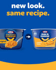 Kraft Original Macaroni and Cheese Cups Easy Microwavable Dinner 205 oz Cup