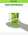 Sour Skittles Candy Pack of 2 Bags  Skittles Bulk Candy For Parties Birthdays or Snacking  Skittles Party Size  Bundle With Ballard Products Pocket Bag