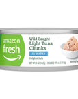 Amazon Fresh Light Tuna Chunk In Water 5 Oz