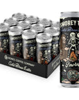 Bones Coffee Company S'morey Time Cold Brew Latte S'mores - 11 Fl Oz Can (12 Pack)