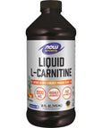 NOW Sports Nutrition, L-Carnitine Liquid 1,000 mg, Highly Absorbable, Tropical Punch, 16-Ounce