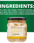 Pickerfresh Pickled Garlic  Gourmet Garlic Cloves  Simple Ingredients  NonGMO Gluten Free  No Artificial Color  7 oz 3 Pack